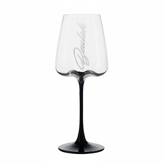 "Beulah" Wine Glass